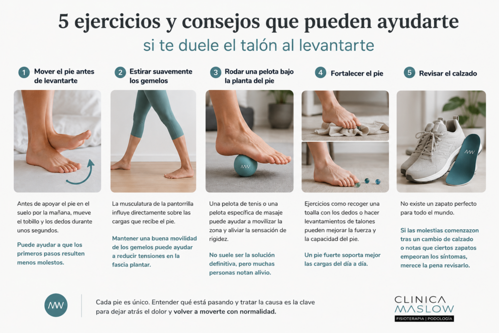ejercicios para la fascitis